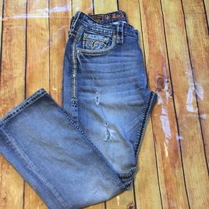 Rock revival men jeans